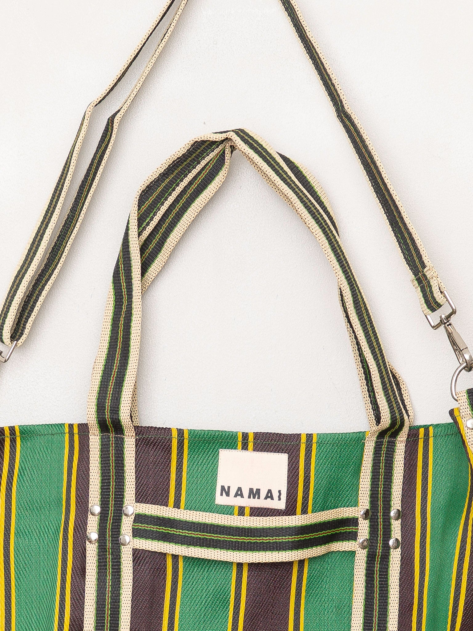 The Goa Recycled Nylon Travel Tote - Putting Green