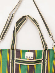 The Goa Recycled Nylon Travel Tote - Putting Green