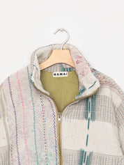 The Shira Quilted Puffer Bomber Jacket