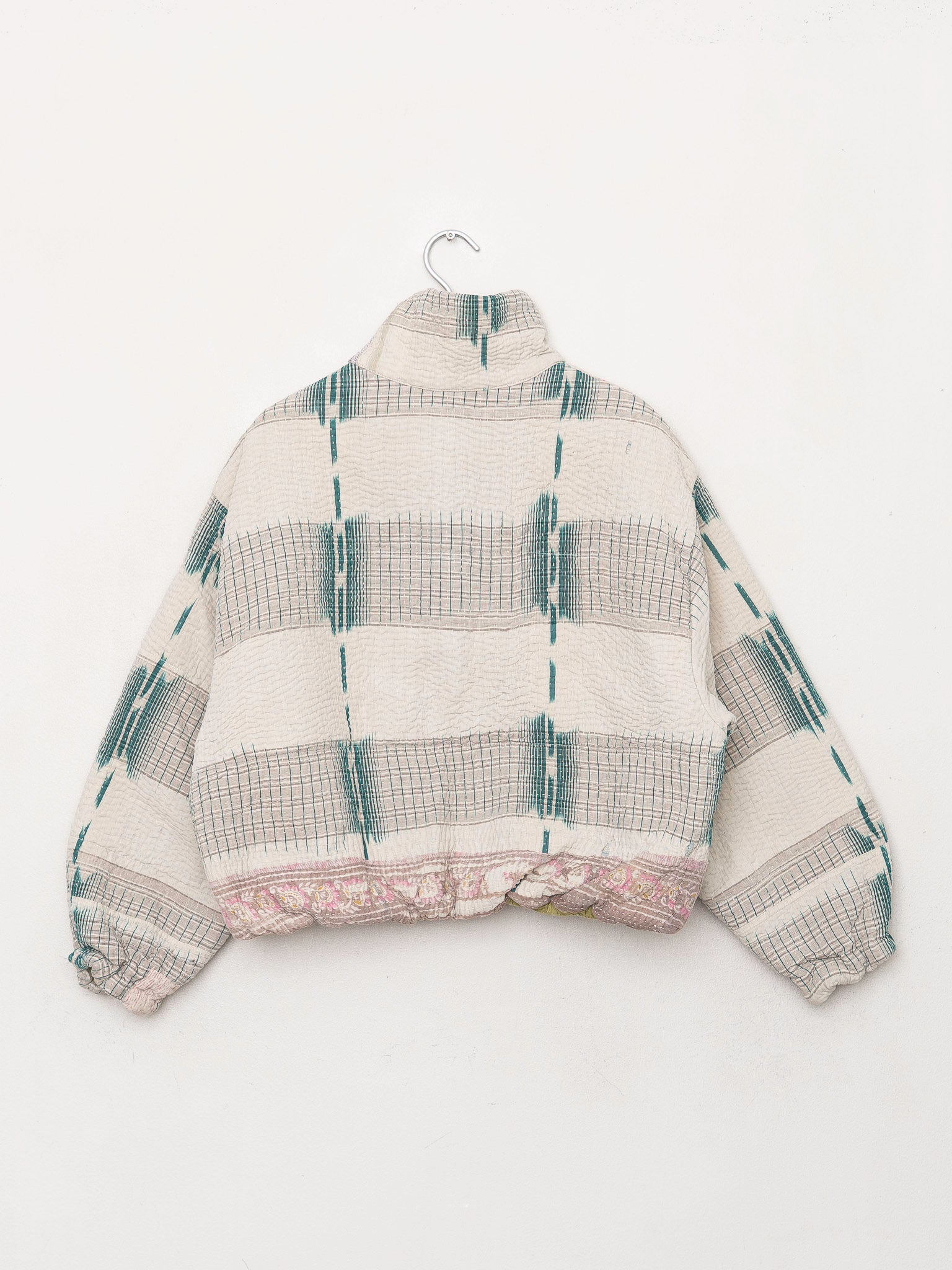 The Shira Quilted Puffer Bomber Jacket