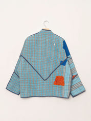 The Ladhiya Quilted Patchwork Kantha Jacket