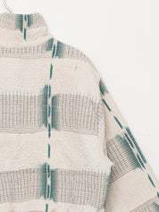 The Shira Quilted Puffer Bomber Jacket
