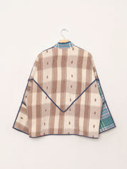 The Ladhiya Quilted Patchwork Kantha Jacket