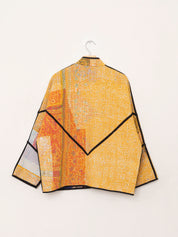 The Ladhiya Quilted Patchwork Kantha Jacket