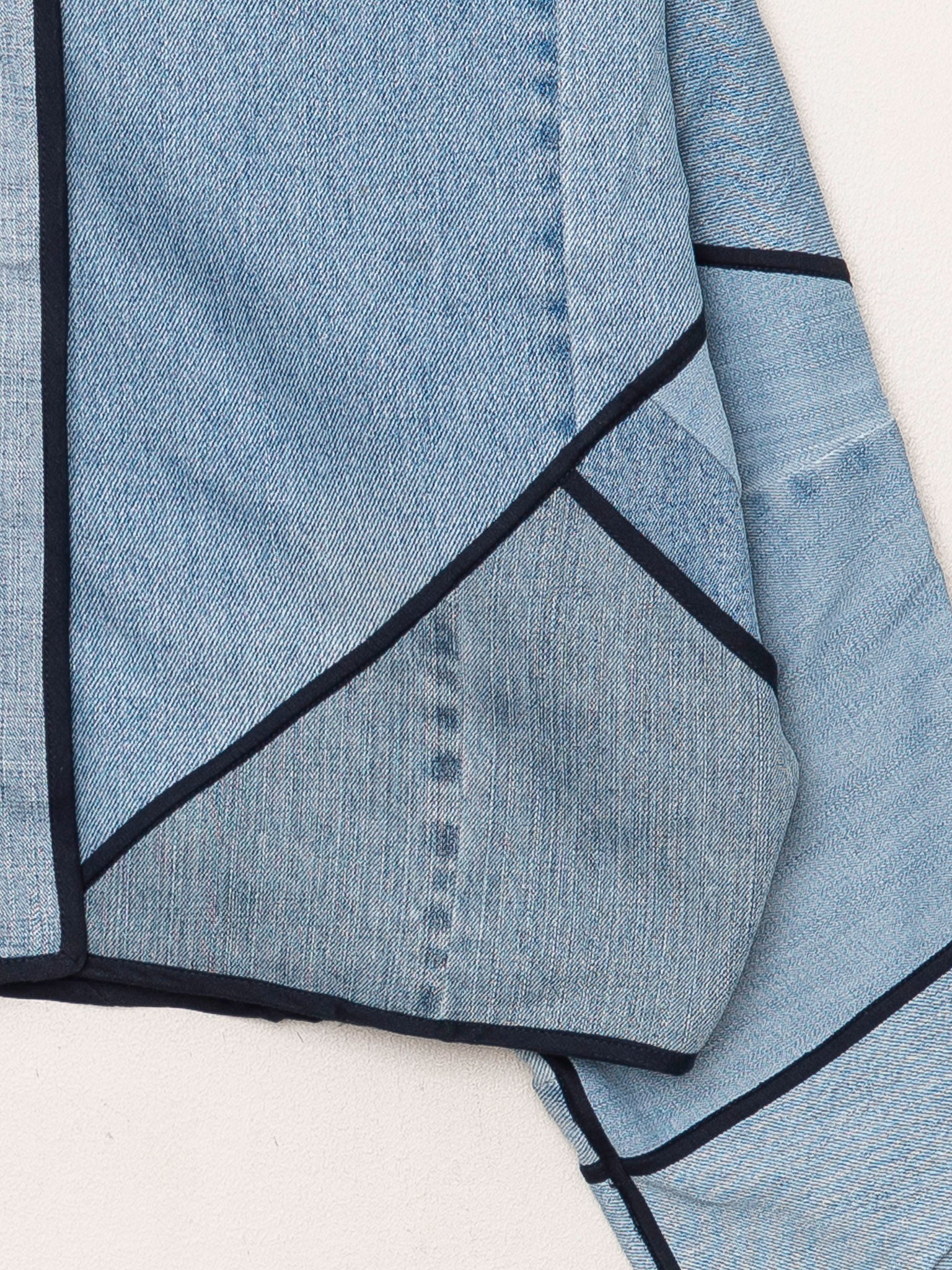 The Kaira Cropped Denim Jacket - Small