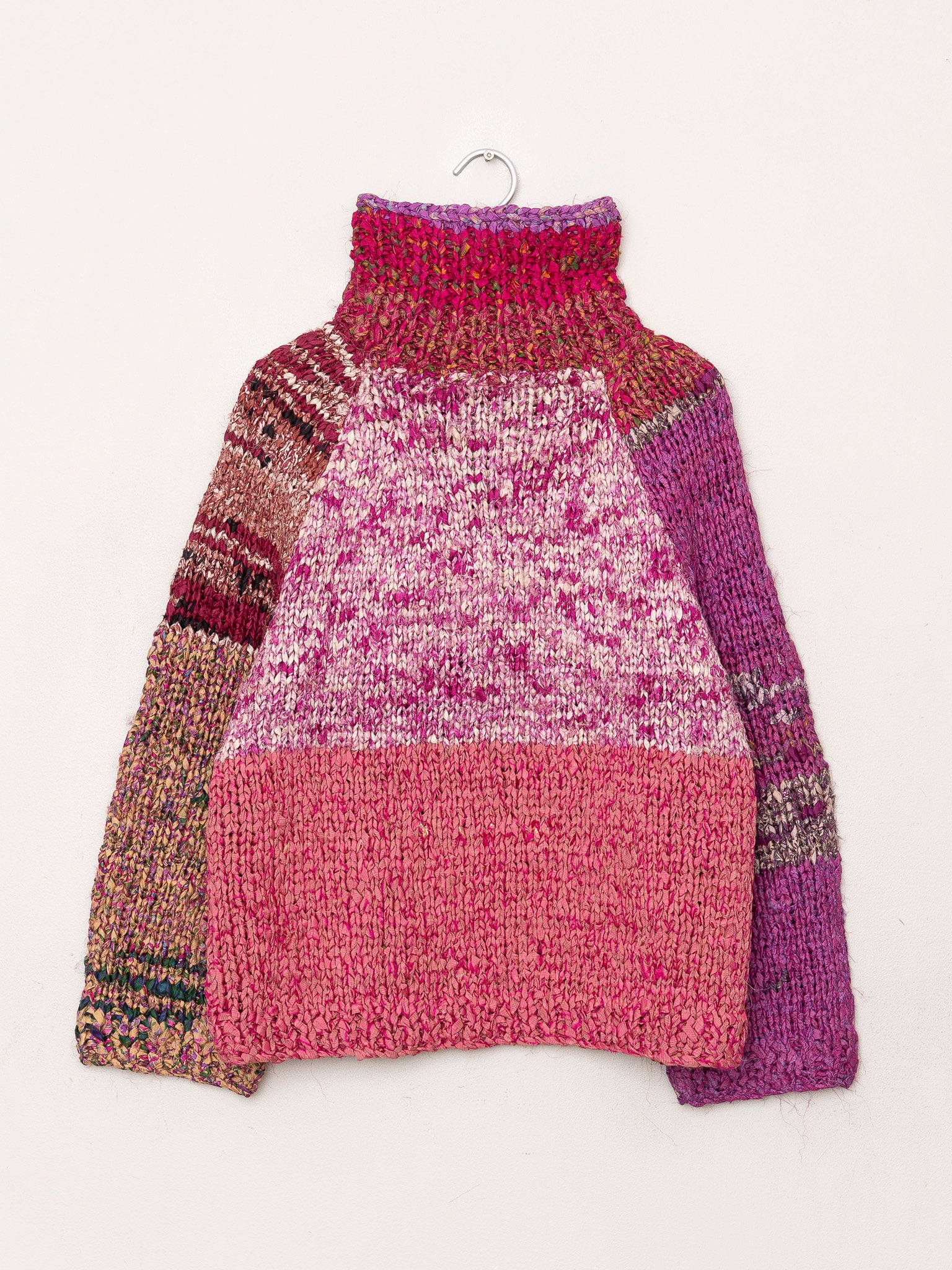 The Vishnu Knitted Silk Roll-Neck Sweater