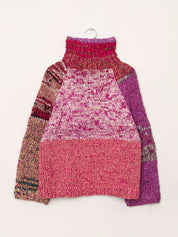 The Vishnu Knitted Silk Roll-Neck Sweater