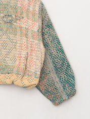 The Shira Quilted Puffer Bomber Jacket