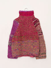 The Vishnu Knitted Silk Roll-Neck Sweater