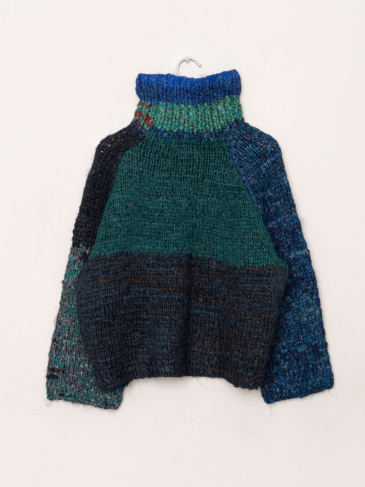The Vishnu Knitted Silk Roll-Neck Sweater