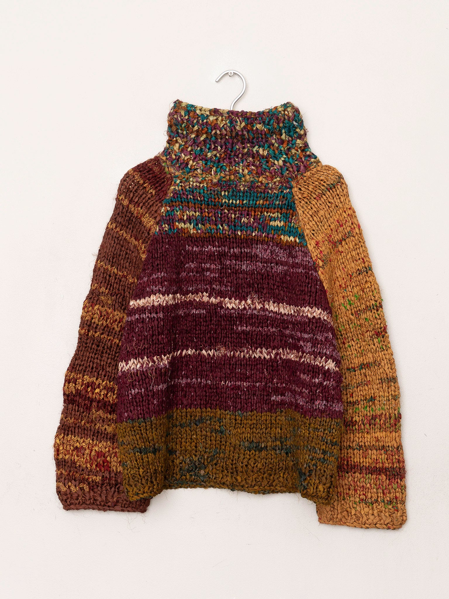 The Vishnu Knitted Silk Roll-Neck Sweater