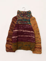 The Vishnu Knitted Silk Roll-Neck Sweater