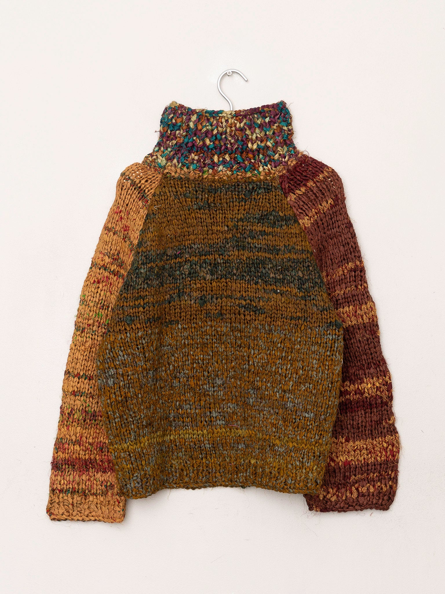 The Vishnu Knitted Silk Roll-Neck Sweater