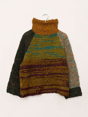 The Vishnu Knitted Silk Roll-Neck Sweater
