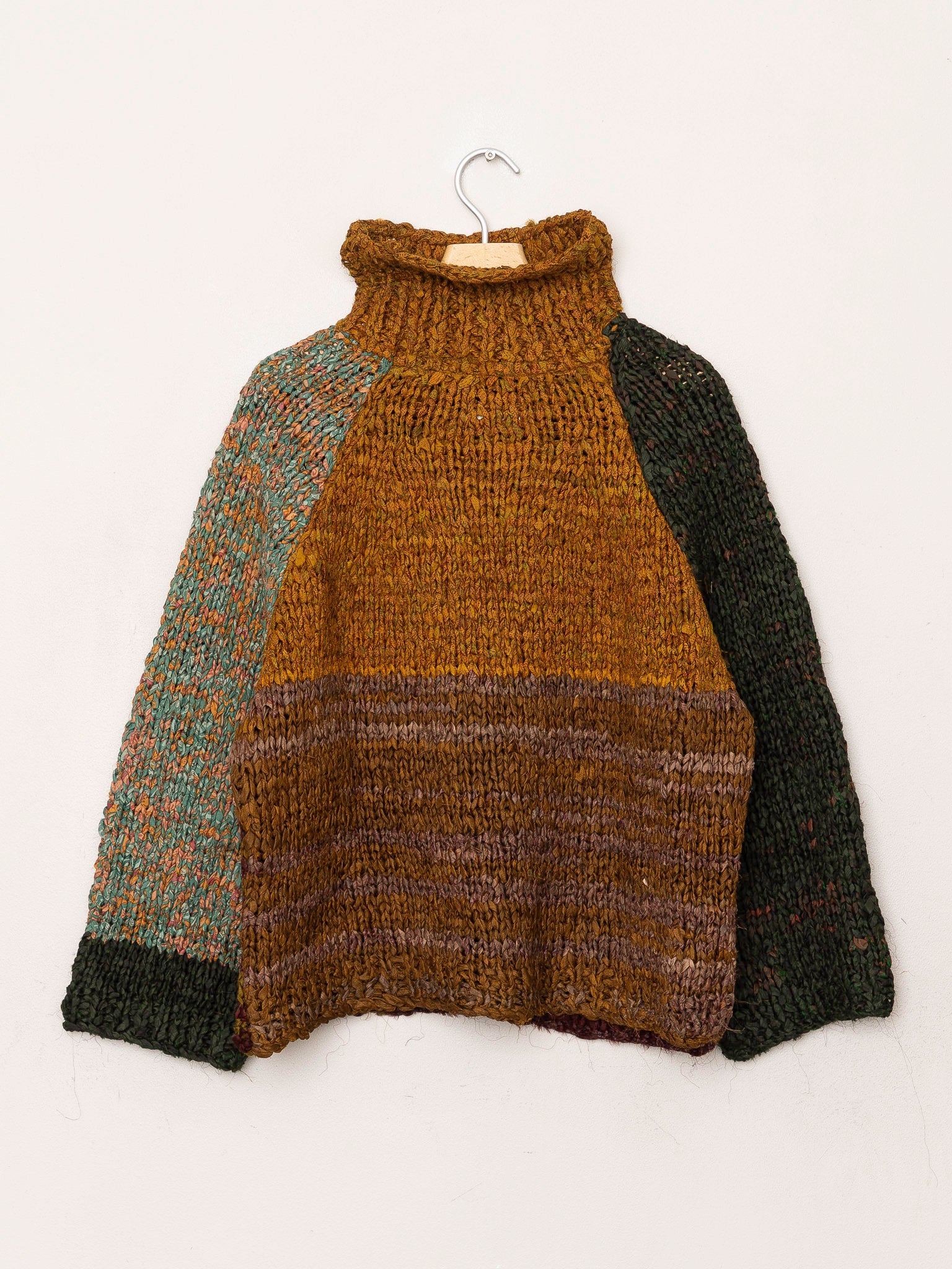 The Vishnu Knitted Silk Roll-Neck Sweater