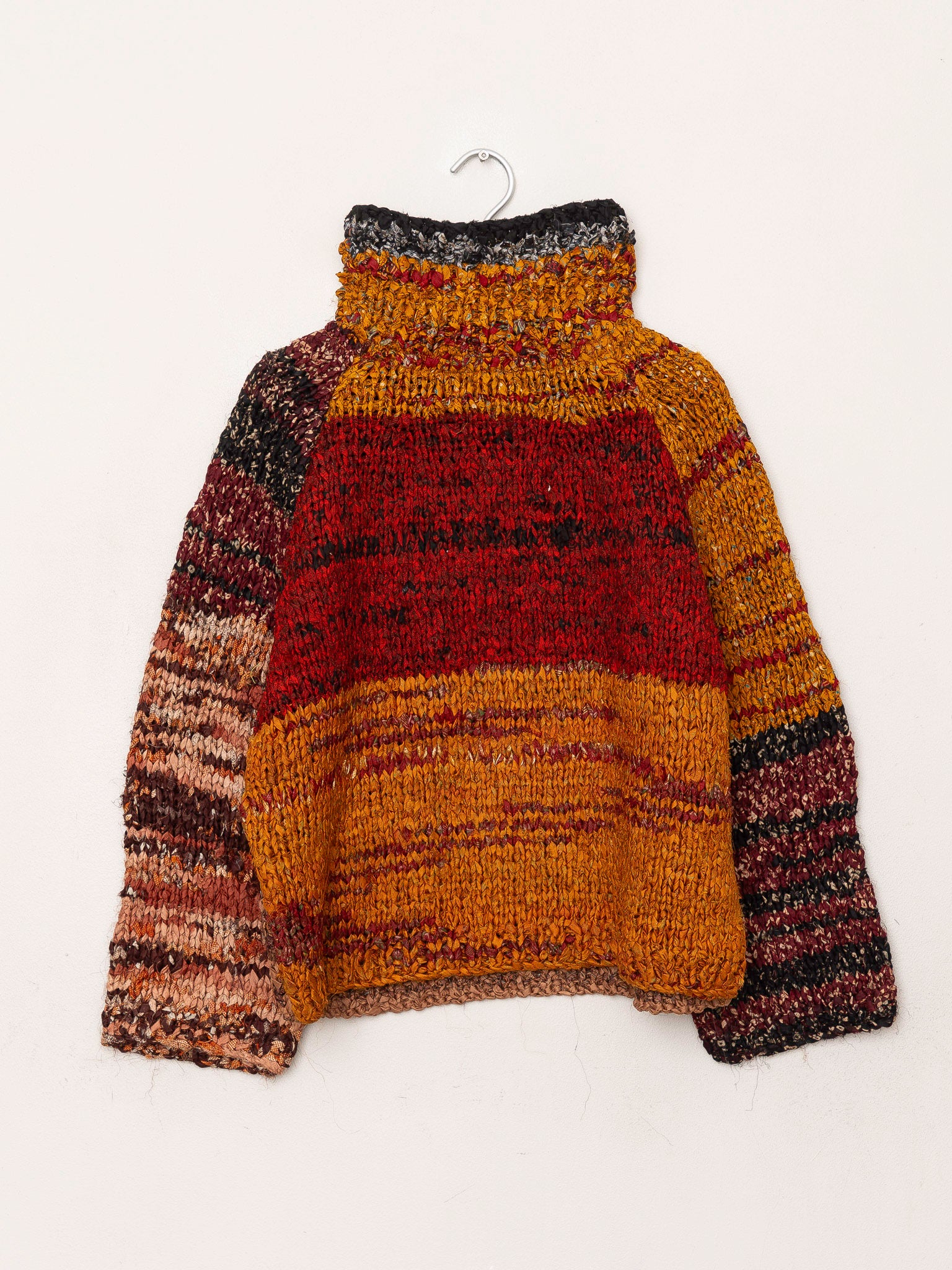 The Vishnu Knitted Silk Roll-Neck Sweater