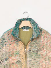 The Shira Quilted Puffer Bomber Jacket