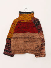 The Vishnu Knitted Silk Roll-Neck Sweater