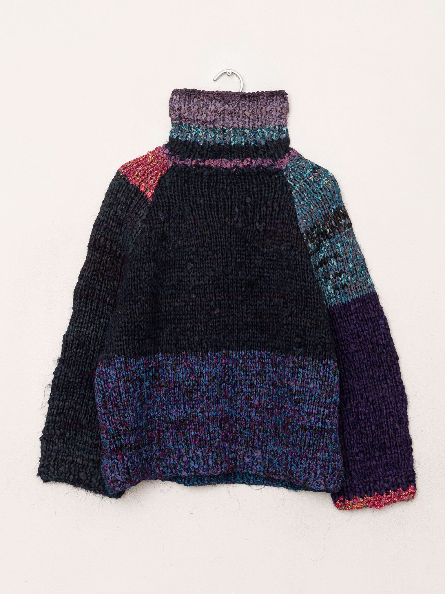 The Vishnu Knitted Silk Roll-Neck Sweater