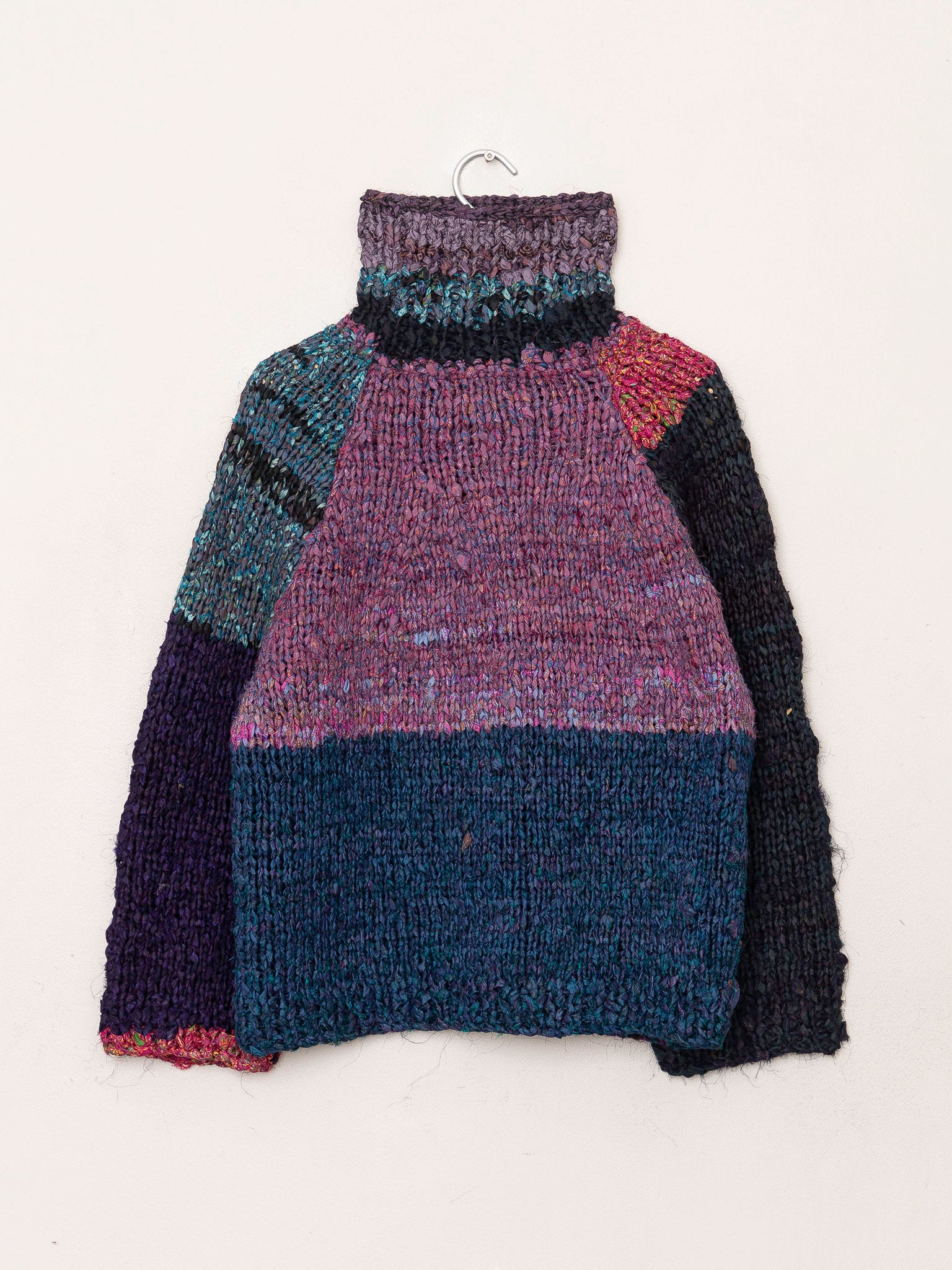 The Vishnu Knitted Silk Roll-Neck Sweater