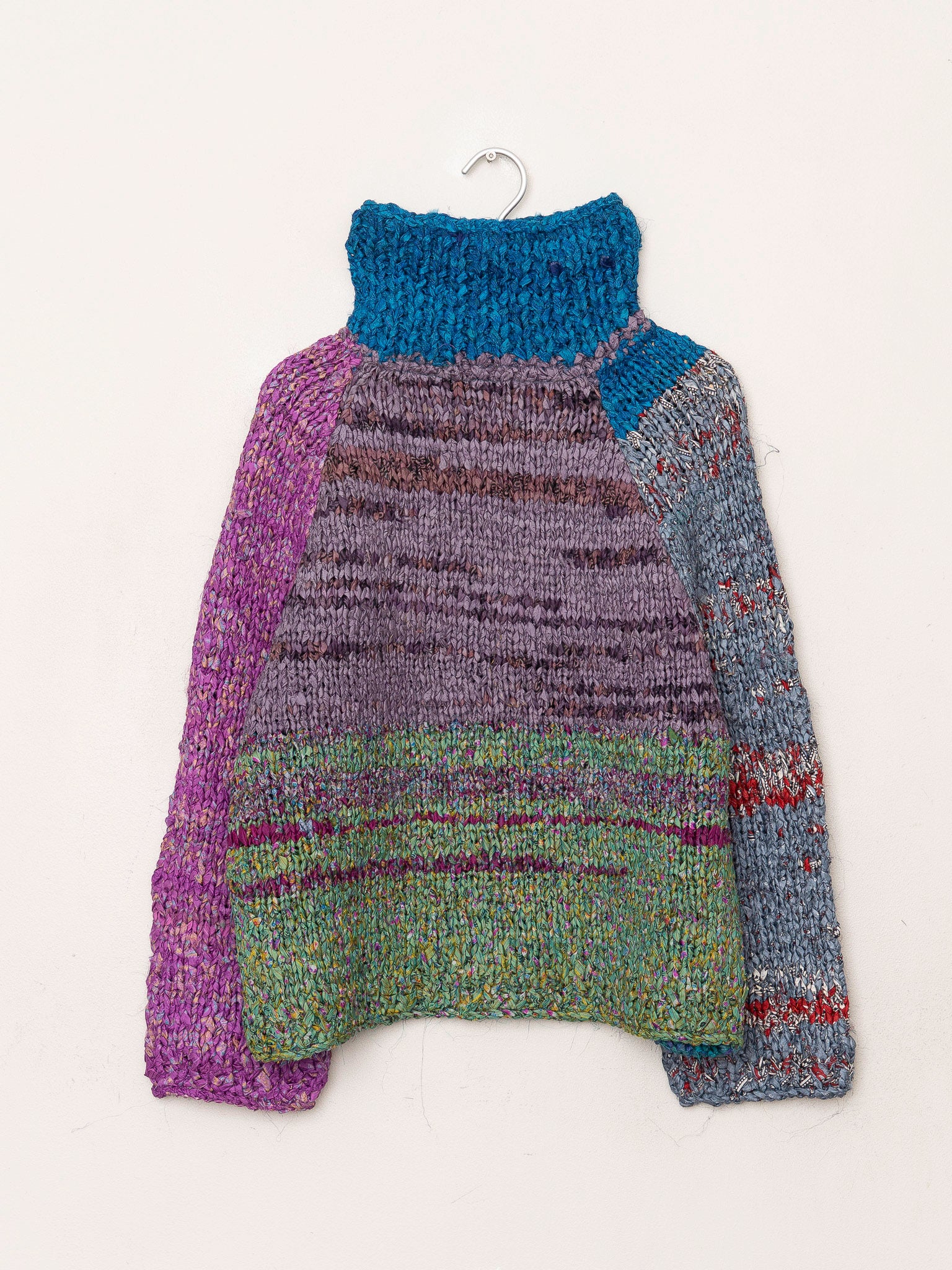 The Vishnu Knitted Silk Roll-Neck Sweater