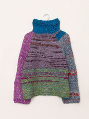 The Vishnu Knitted Silk Roll-Neck Sweater