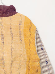 The Shira Quilted Puffer Bomber Jacket