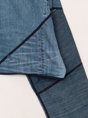 The Kaira Cropped Denim Jacket - Medium
