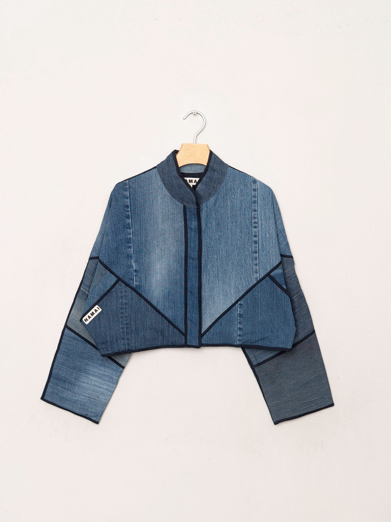 The Kaira Cropped Denim Jacket - Medium