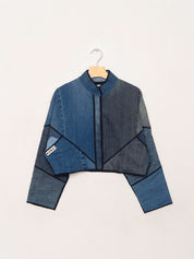 The Kaira Cropped Denim Jacket - Small