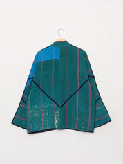 The Ladhiya Quilted Patchwork Kantha Jacket