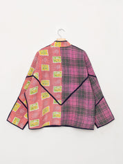 The Ladhiya Quilted Patchwork Kantha Jacket