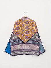 The Ladhiya Quilted Patchwork Kantha Jacket