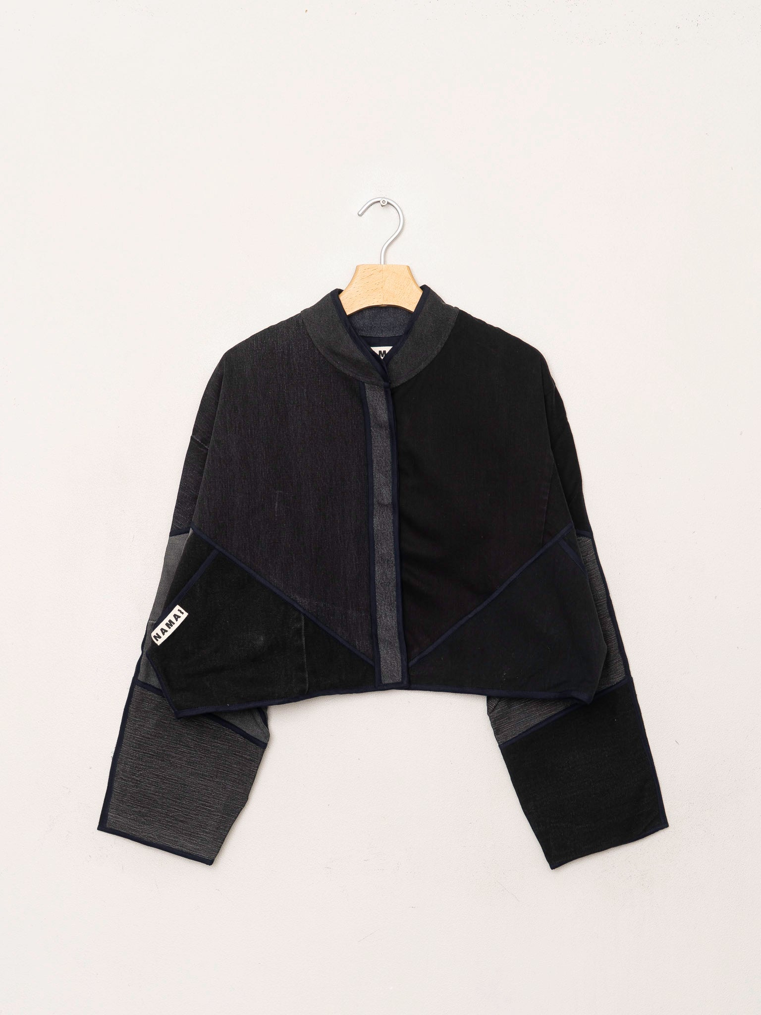 The Kaira Cropped Denim Jacket - Large