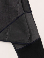 The Kaira Cropped Denim Jacket - Large