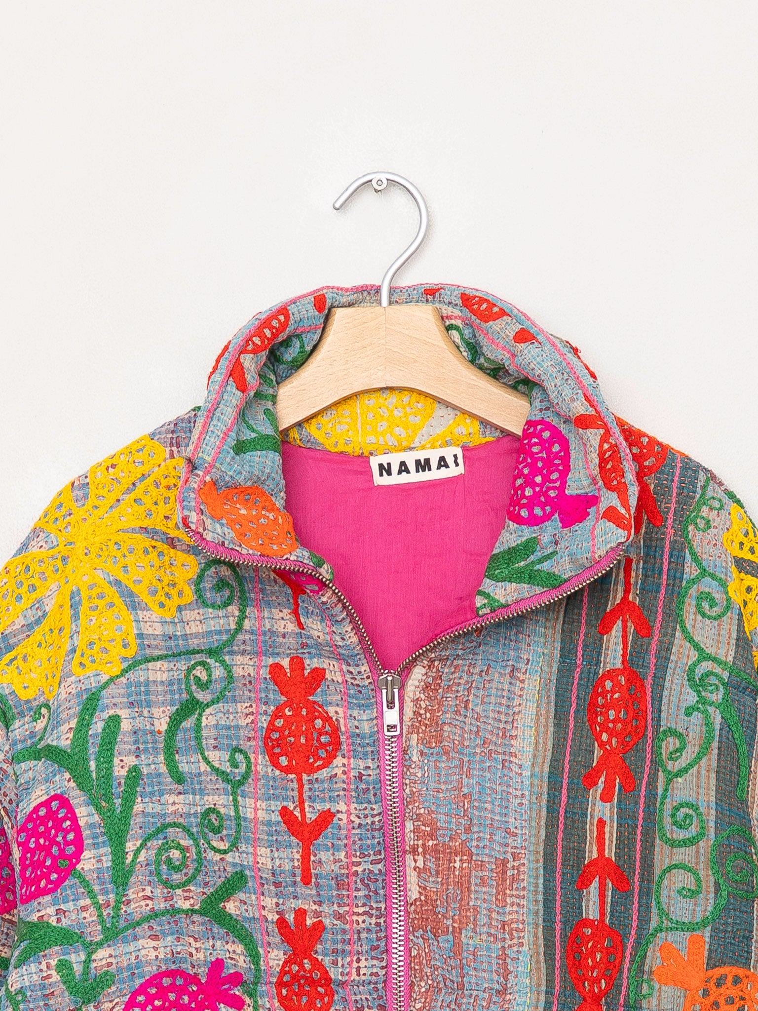 The Shira Quilted Puffer Bomber Jacket