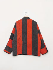 The Ladhiya Quilted Patchwork Kantha Jacket