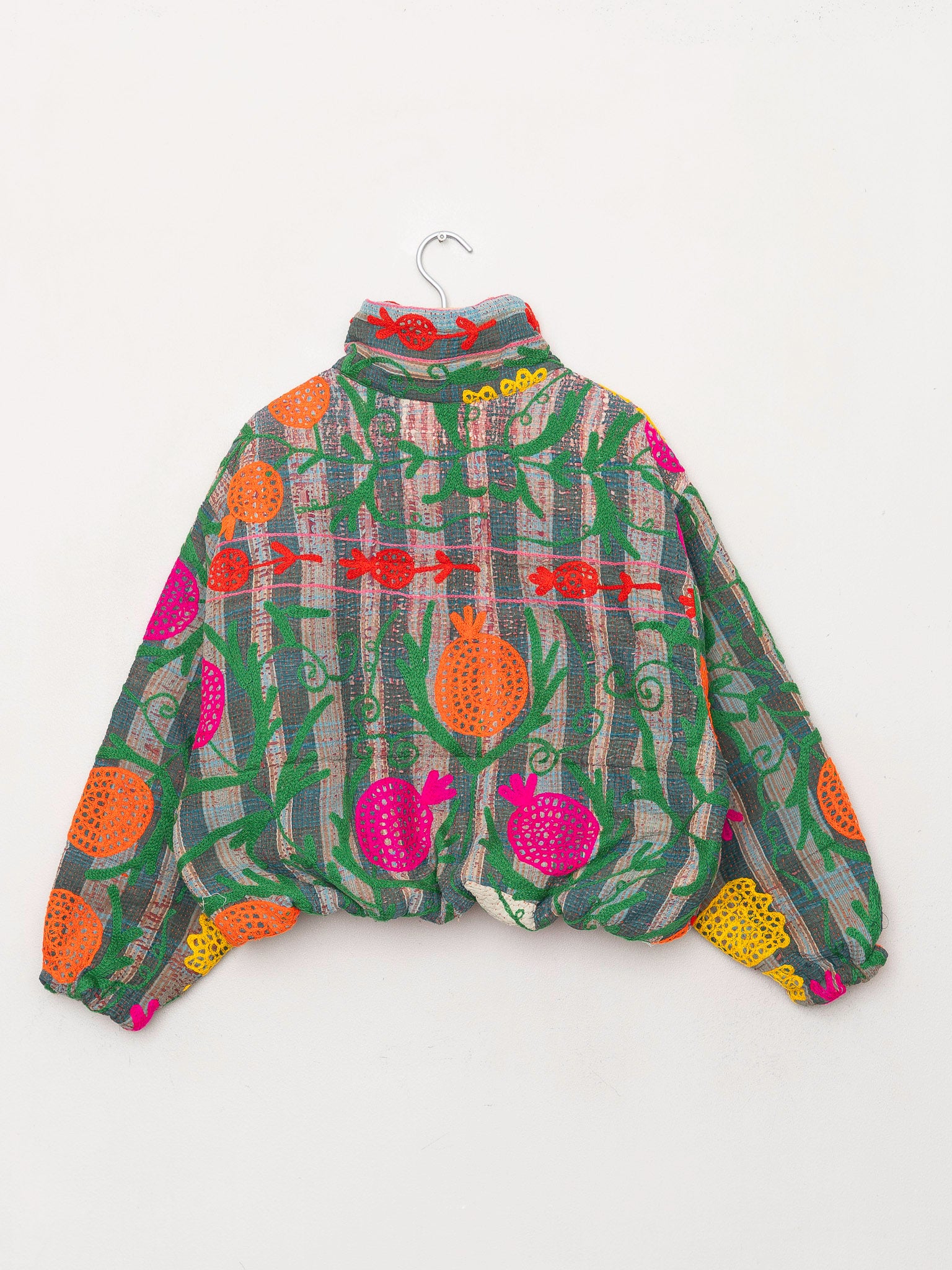 The Shira Quilted Puffer Bomber Jacket