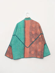The Ladhiya Quilted Patchwork Kantha Jacket