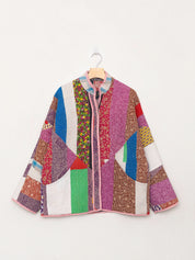 The Ladhiya Quilted Patchwork Kantha Jacket Wholesale