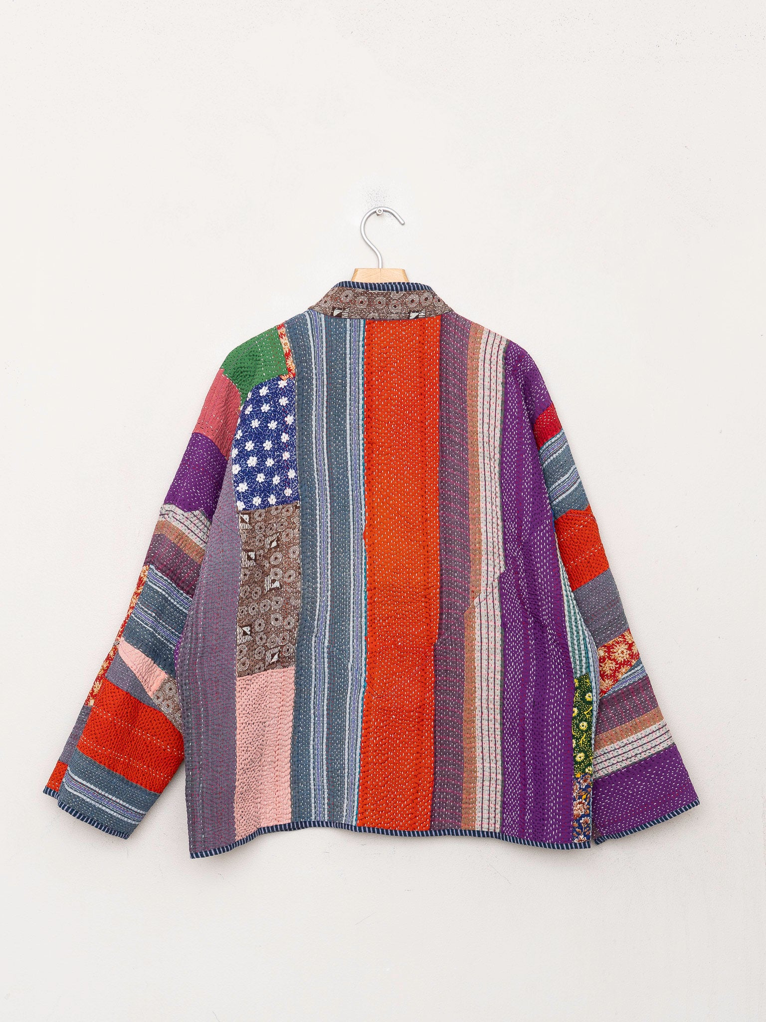 The Ladhiya Quilted Patchwork Kantha Jacket Wholesale