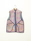The Ladhiya Quilted Patchwork Kantha Vest