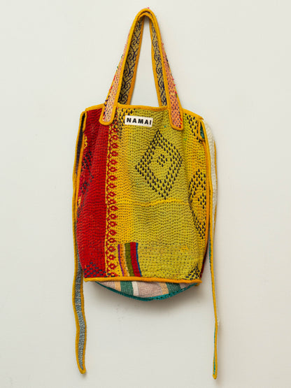 The Xoti II Zero-Waste Quilted Kantha Bag