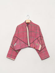 The Kaira Cropped Quilted Patchwork Kantha Jacket Wholesale