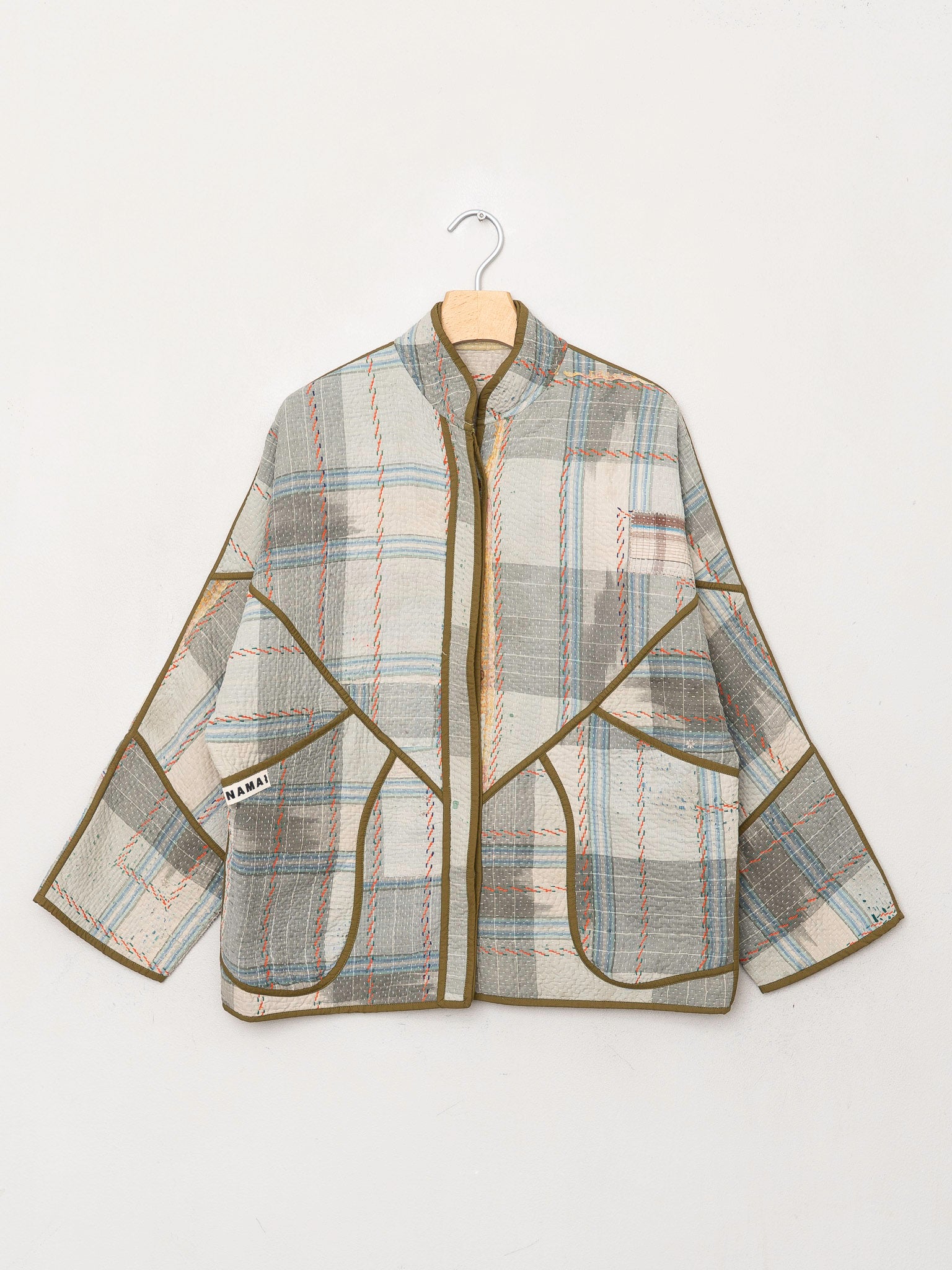 The Ladhiya Quilted Patchwork Kantha Jacket Wholesale