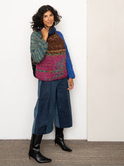 The Vishnu Knitted Silk Roll-Neck Sweater