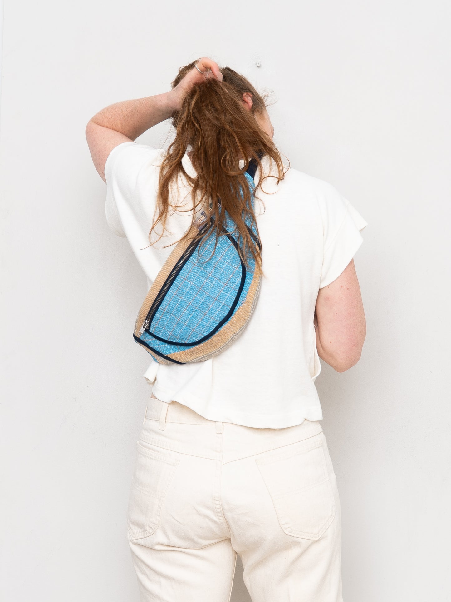 The Faiza Quilted Kantha Belt Bag