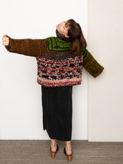 The Vishnu Knitted Silk Roll-Neck Sweater