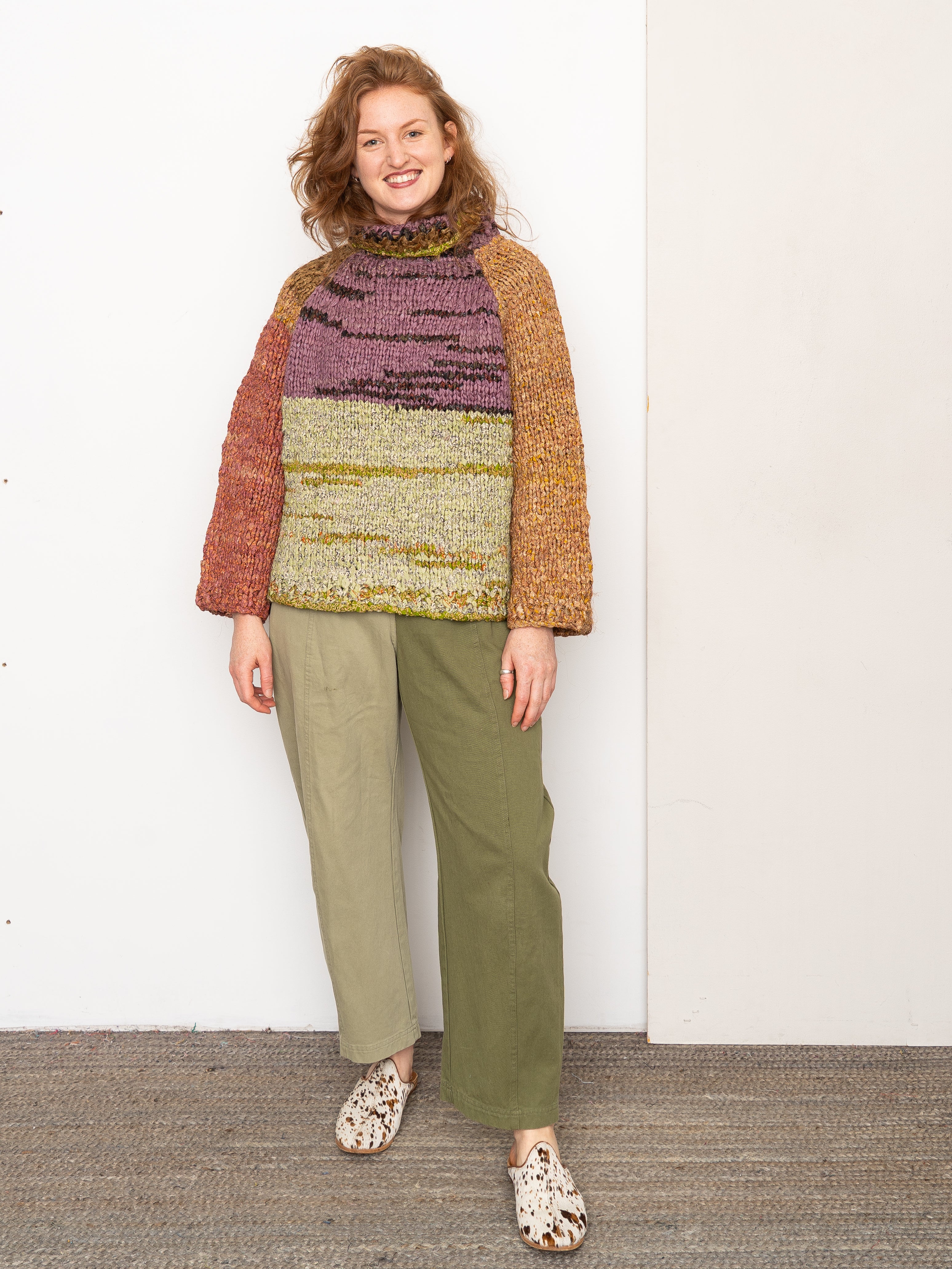 The Vishnu Knitted Silk Roll-Neck Sweater