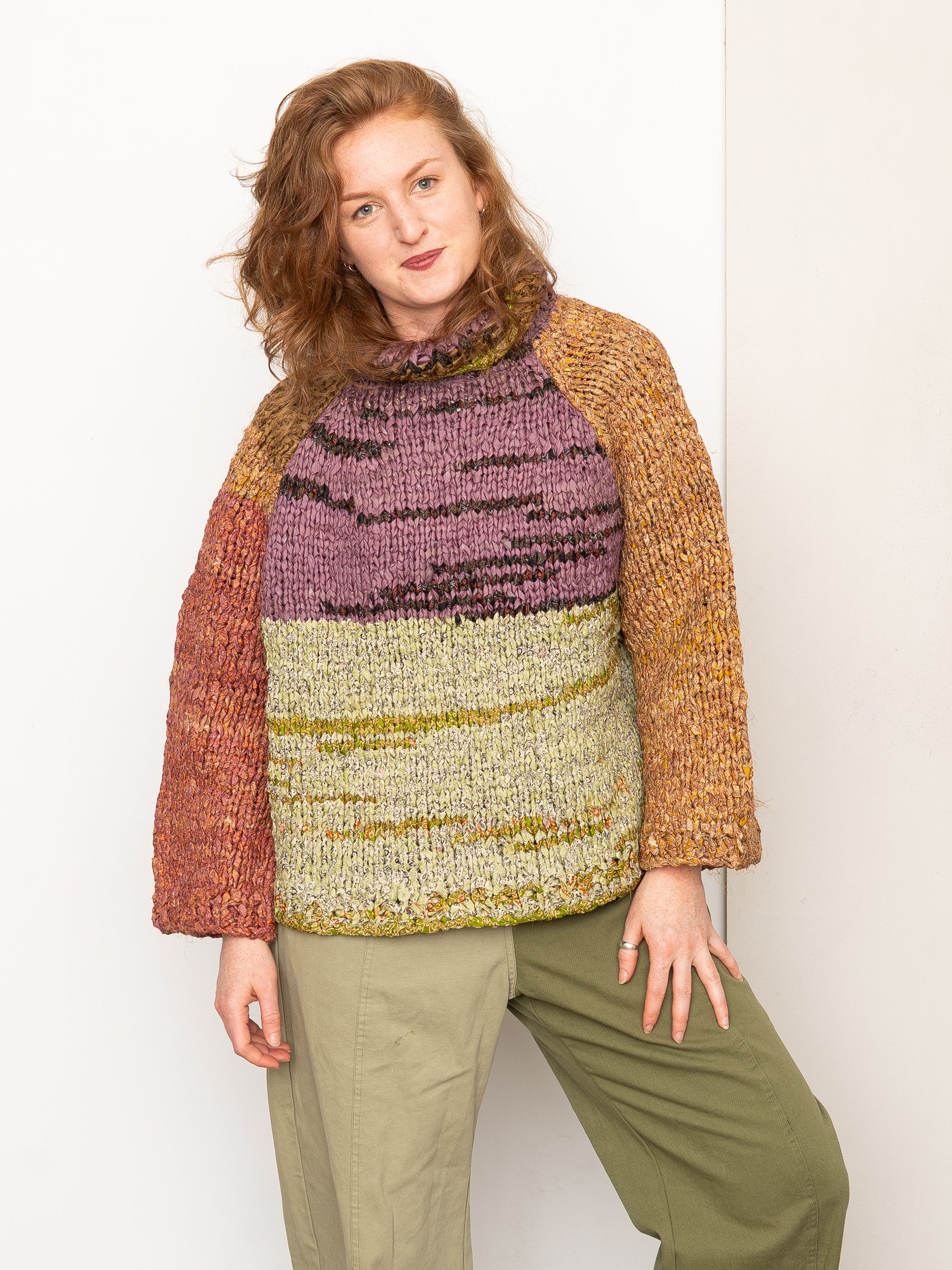 The Vishnu Knitted Silk Roll-Neck Sweater